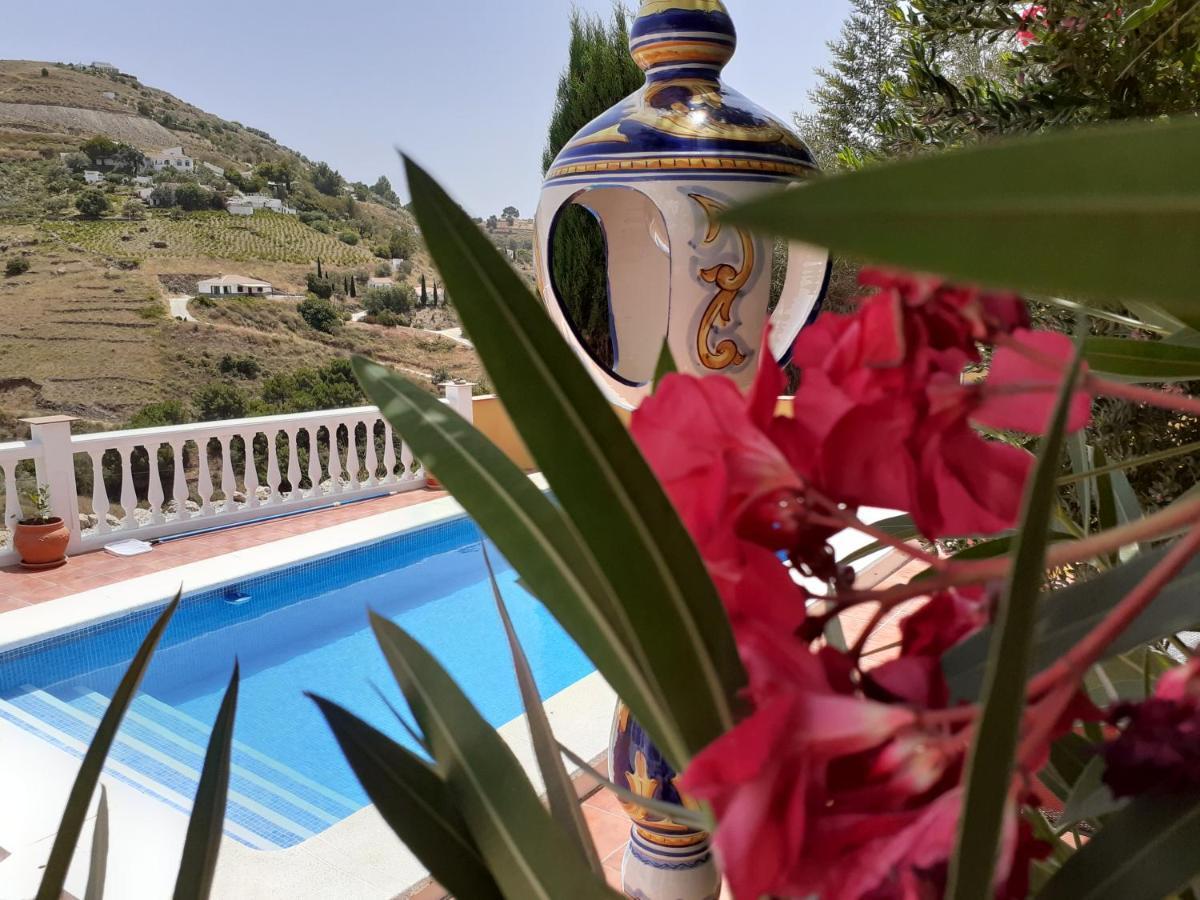 Villa Abril Cómpeta Kültér fotó