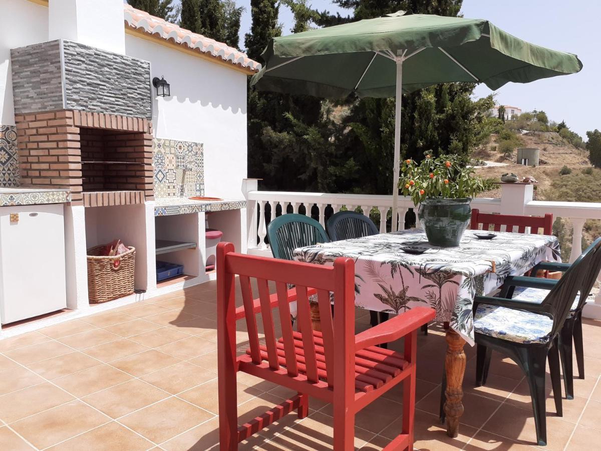 Villa Abril Cómpeta Kültér fotó