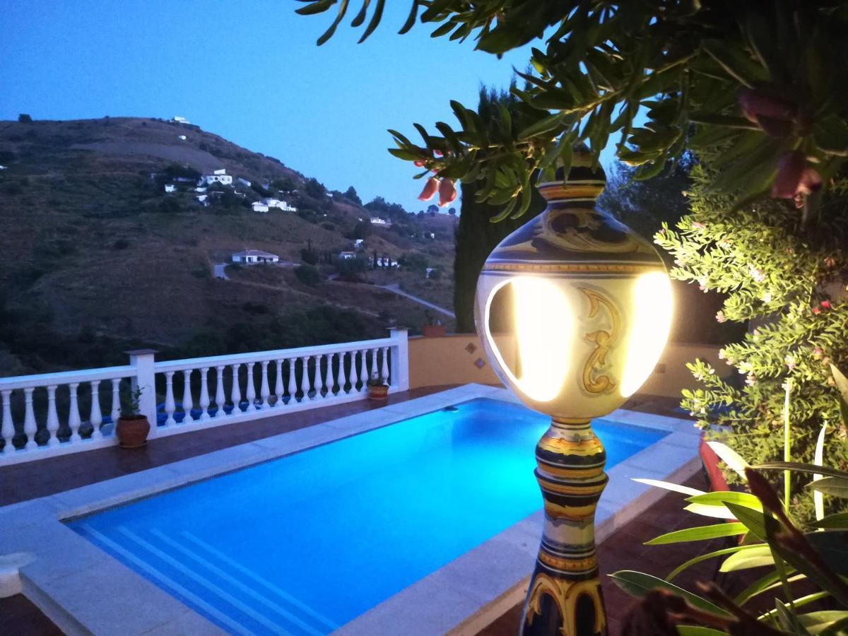 Villa Abril Cómpeta Kültér fotó