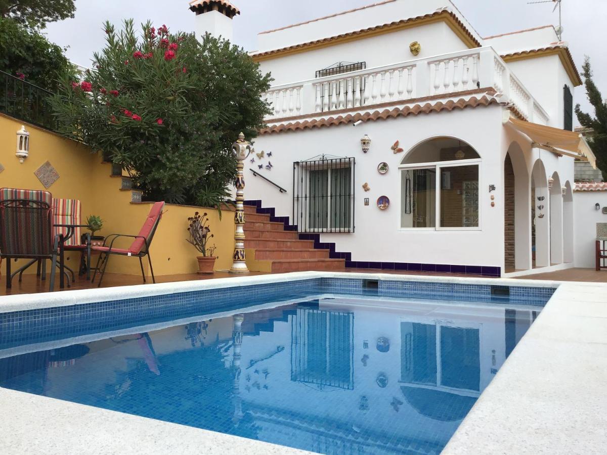 Villa Abril Cómpeta Kültér fotó